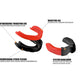 Gel Mouthguard + Box - Black and Red | GelTech ochraniacze zębów Your Sports Performance