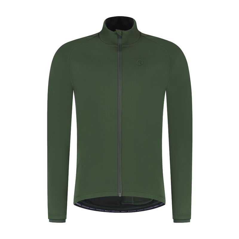 Rogelli ESSENTIAL II winter jacket green S Rogelli/Rower/Men/Kurtki/Zimowe Your Sports Performance