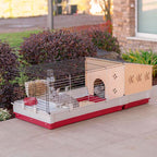 FERPLAST Rabbit 140 plus - rabbit cage (foldable) Dla małych zwierząt/Klatki Your Sports Performance