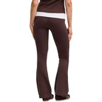 Puma Ess High-Waist Flared Women's Leggings Brown 631542 33