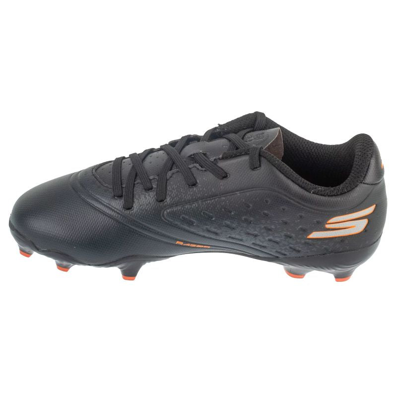 Skechers Razor 1.5 Jr Youth FG 252060L-BKOR Black 33 In preparation Your Sports Performance
