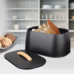 Bread box MR-1675-BLACK MAESTRO AGD - Produkty/Pojemniki na żywność (z metalu) Your Sports Performance