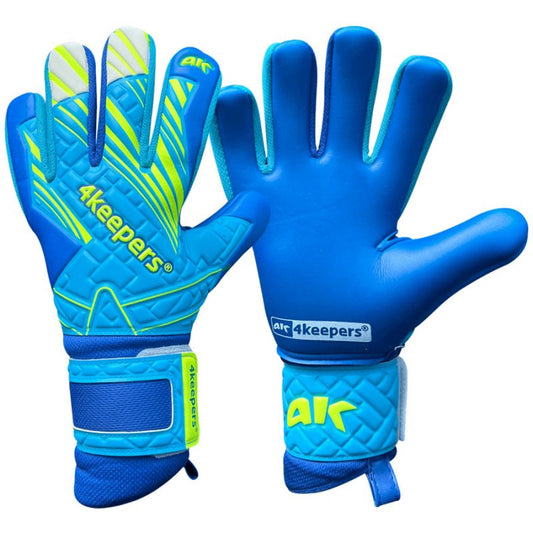 4Keepers Soft Azur NC M S929237 goalkeeper gloves Accessories/Gloves/4keepers Your Sports Performance