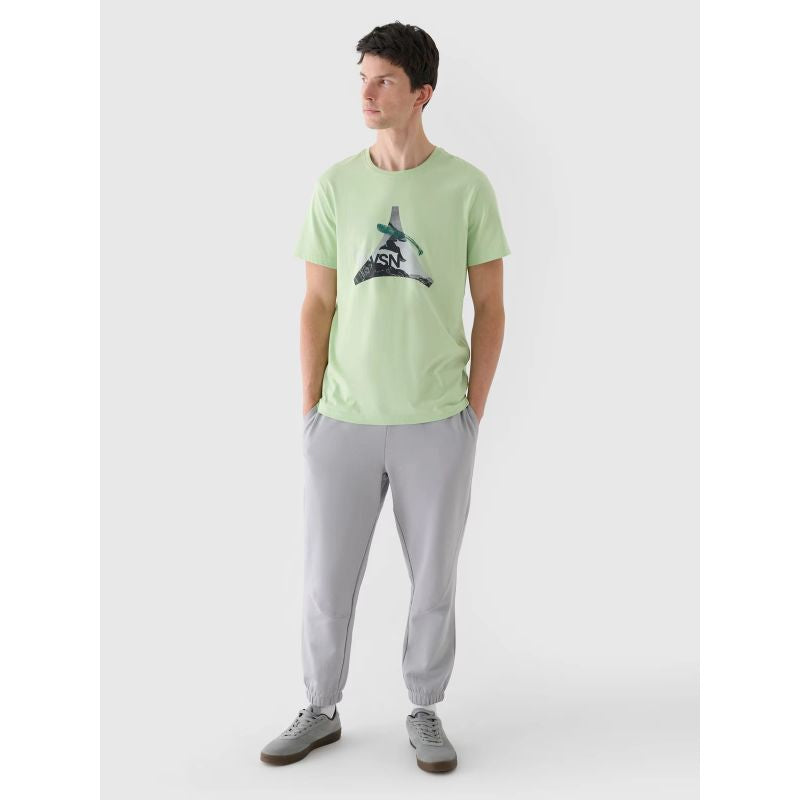 Men's regular printed T-shirt 4F 4FRAW24TTSHM2301-41S *Kategoria tymczasowa Your Sports Performance
