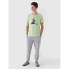 Men's regular printed T-shirt 4F 4FRAW24TTSHM2301-41S *Kategoria tymczasowa Your Sports Performance