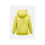 Women's PEAK PERFORMANCE W Original Small Logo Hoodie Yellow