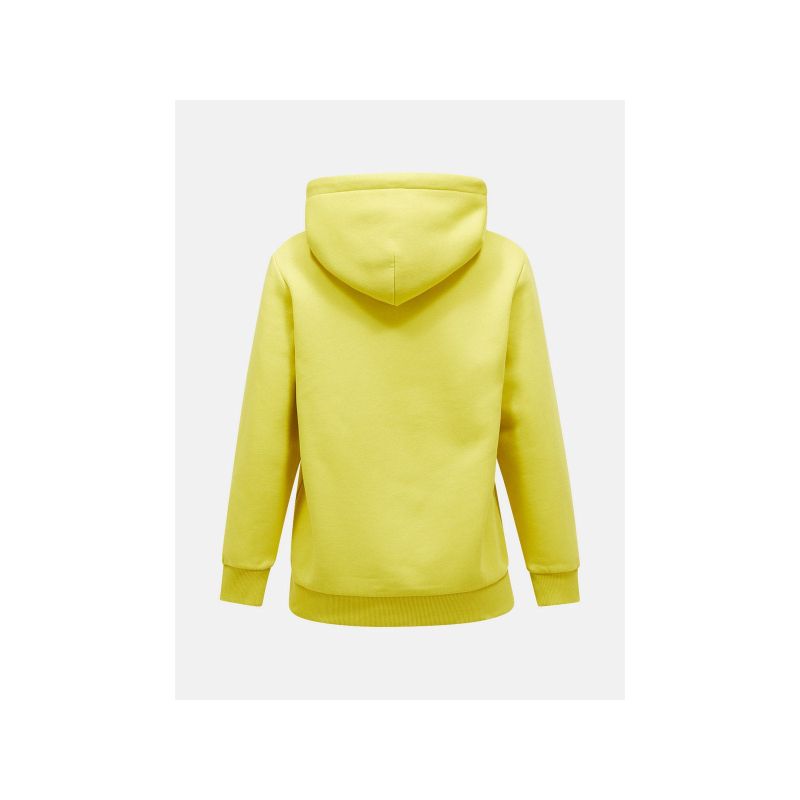 Women's PEAK PERFORMANCE W Original Small Logo Hoodie Yellow