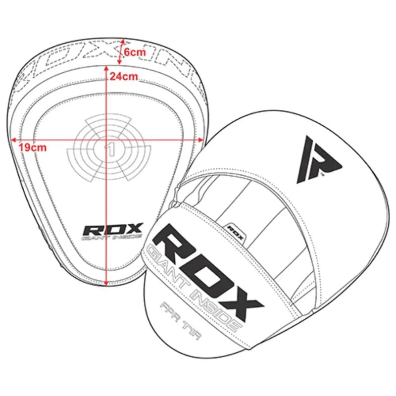 RDX FPR-T1 Trainer's Paws Boxing Pads RDX - Pozostałe Your Sports Performance