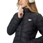Women's jacket 4F F0855 deep black 4FWSS26TDJAF0855 20S