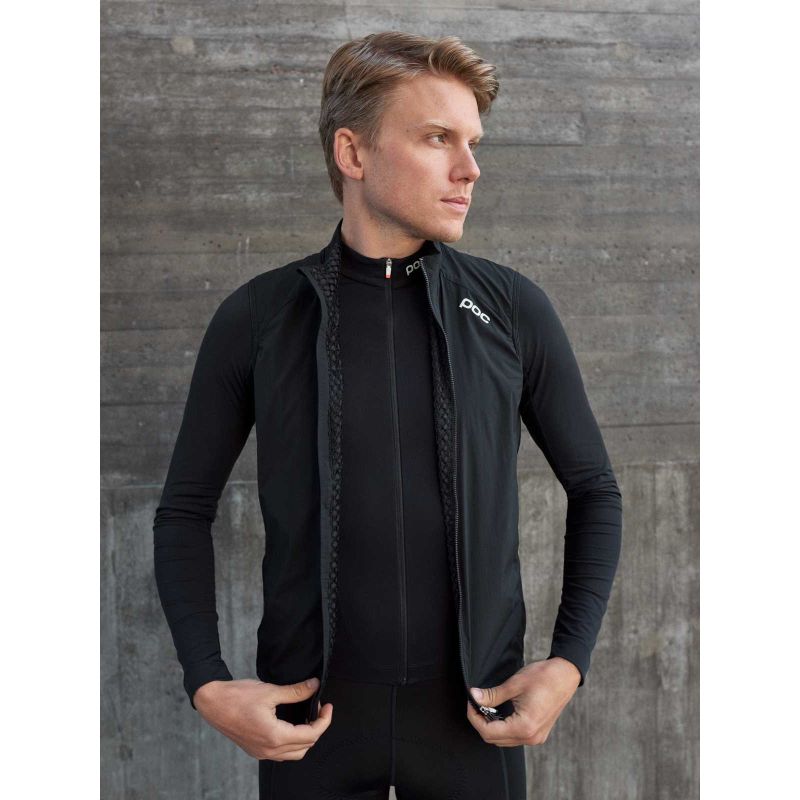 POC PRO THERMAL Cycling Vest - Black