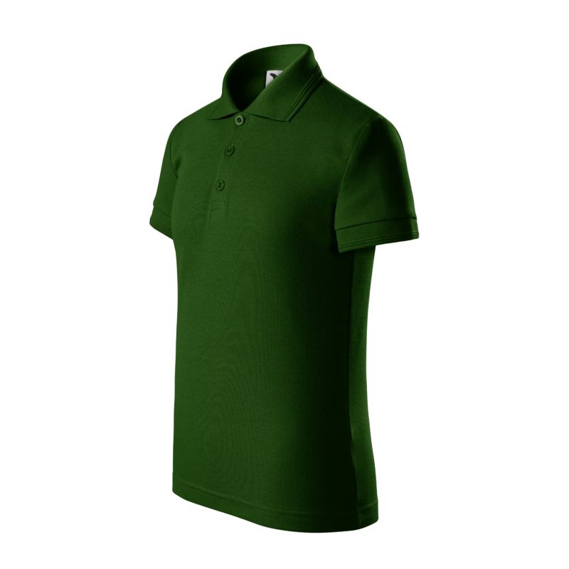Children's Pique Polo Shirt (Bottle Green) Your Sports Performance