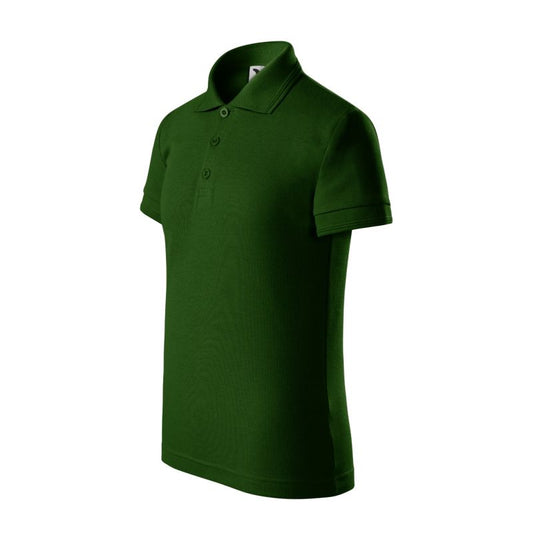 Children's Pique Polo Shirt (Bottle Green) Your Sports Performance