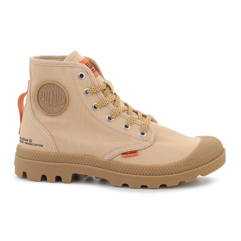 PALLADIUM PAMPA HI HTG GUM IRISH BROWN 74988-219