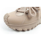Lee Cooper women's winter trekking sports shoes, insulated, beige, natural leather Lee Cooper