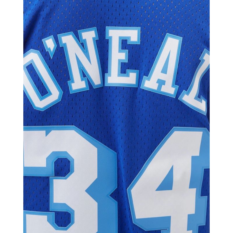 Mitchell &amp; Ness NBA Swingman Los Angeles Lakers Shaquille O'Neal M T-shirt SMJYAC18013-LALROYA96SON Clothing/Lifestyle/T-shirts/Mitchell & Ness Your Sports Performance