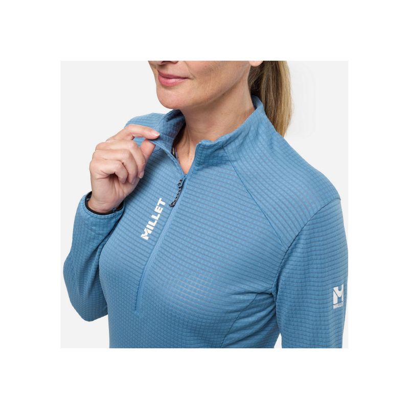 MILLET Parmelan Light Fleece Po W Women's Sweatshirt, Blue