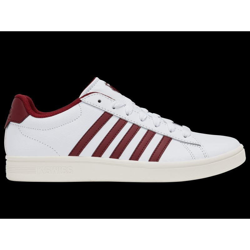 K-swiss sneakers COURT TIEBREAK II WHITE/TIBETAN RED/SNOW WHITE-M (04413-152-M) K- Swiss