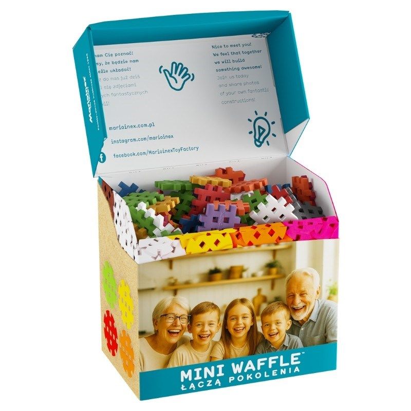 MARIOINEX Mini Waffle Blocks Set of 200 pieces To be categorized Your Sports Performance