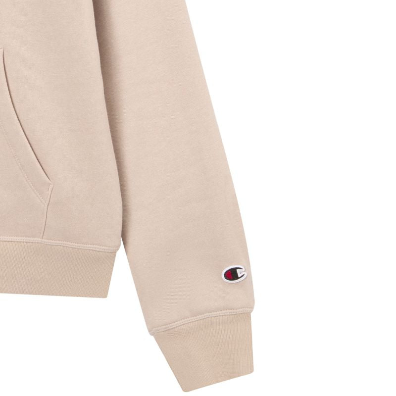 Champion Women's Hooded Sweatshirt Beige 118379 MS099 Clothing Your Sports Performance