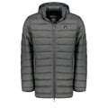 Geographical Norway men's jacket AMIGOMAP LONG HOOD DB DGREY MEN 233 DARK GRAY (WZ5086H/GN-GRIS FONCÉ) Geographical Norway