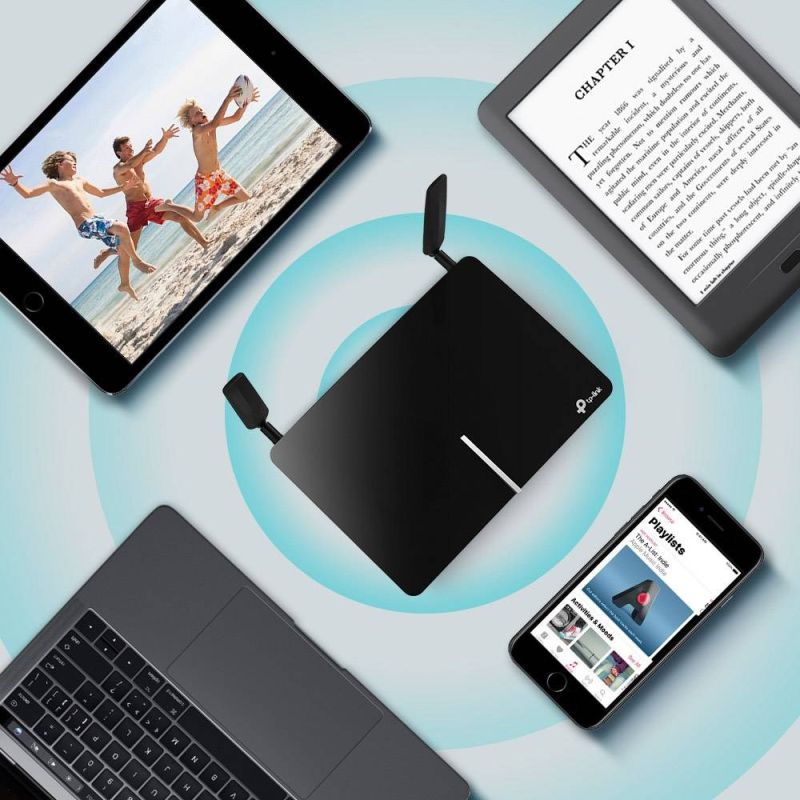 TP-Link Archer MR600 Wireless Router Gigabit Ethernet Dual-band (2.4 GHz/5 GHz) 4G Black Komunikacja i łączność/Routery 3G/4G/5G Your Sports Performance