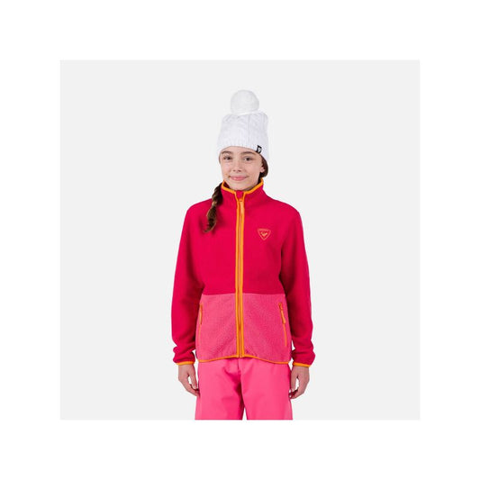 Rossignol Jr Alltrack Fleece Pink Sweatshirt Rossignol