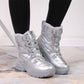 Potocki W WOL117B metallic lace-up snow boots Footwear/Outdoor/Potocki Your Sports Performance