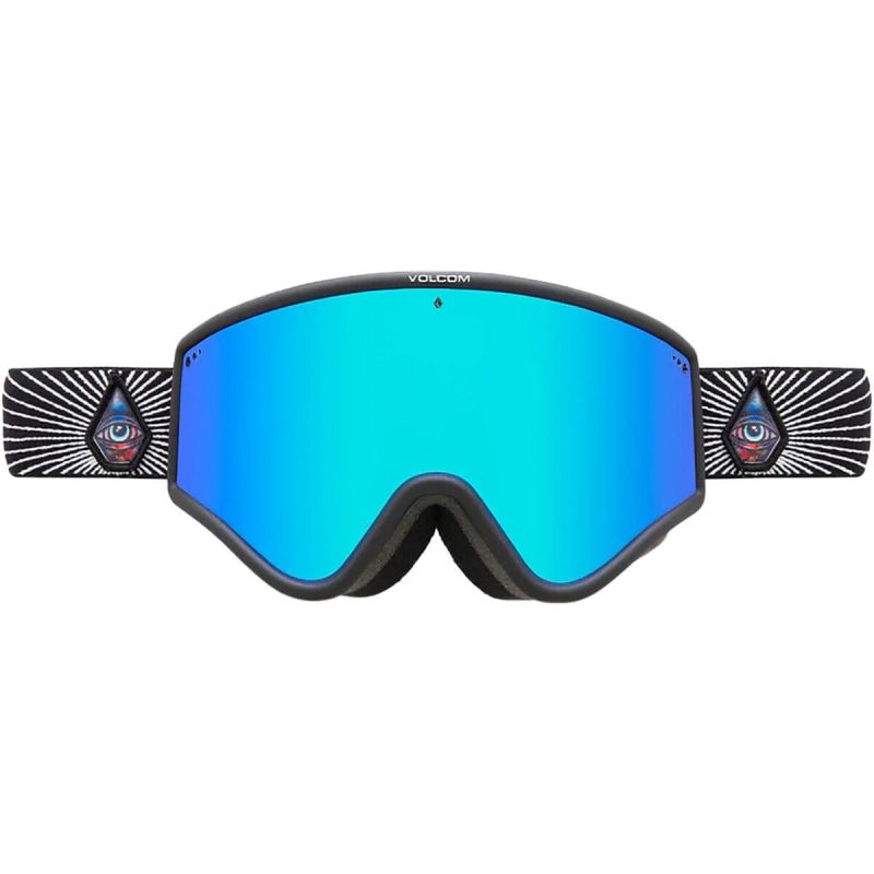 Volcom Yae Snowboard Goggles Women/Men Winter Sports Ski Blue (VG0722319) Accessories/Skiing/Gogle/Volcom Your Sports Performance