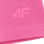 Girls' shorts 4F CAS F028 dark pink 4FJWSS26TSTIF028 53S
