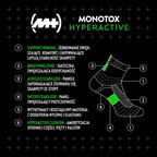 Monotox Hyperactive Socks 2-pack MX20009 Clothing/Training/Socks/Unisex/Monotox Your Sports Performance