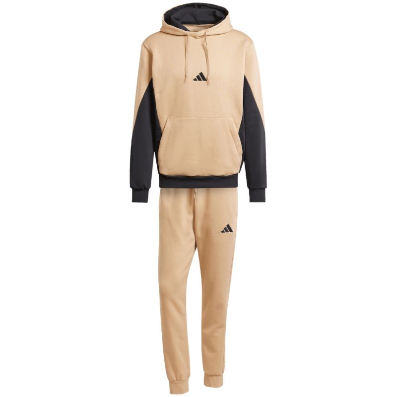 adidas Sportswear Fleece Colorblock Hooded M KB5265 tracksuit Clothing/Lifestyle Adidas
