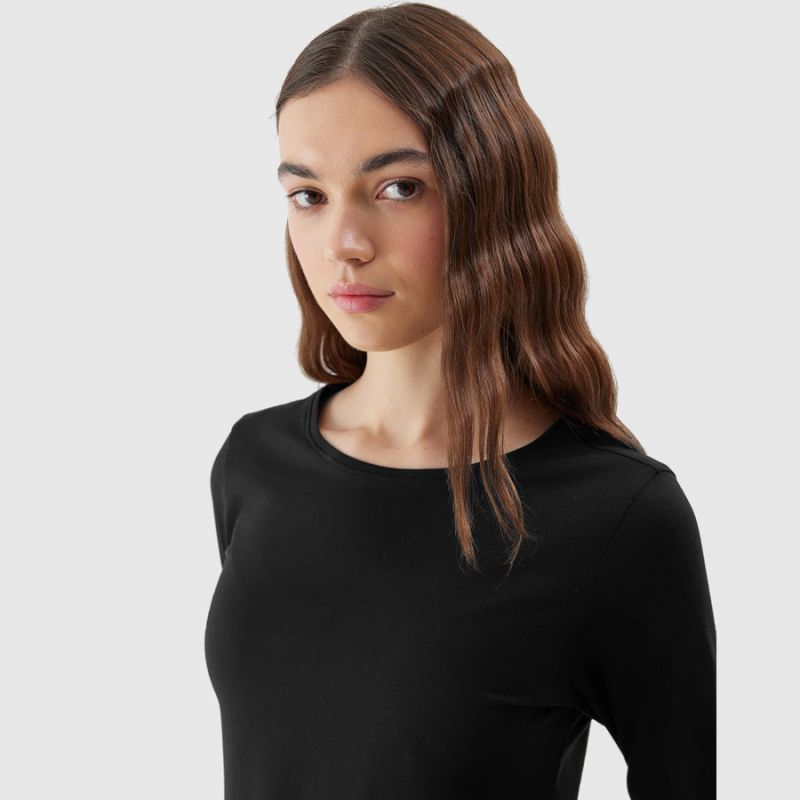 4F T-shirt W 4FWSS24TLONF218 20S Clothing/Training 4F