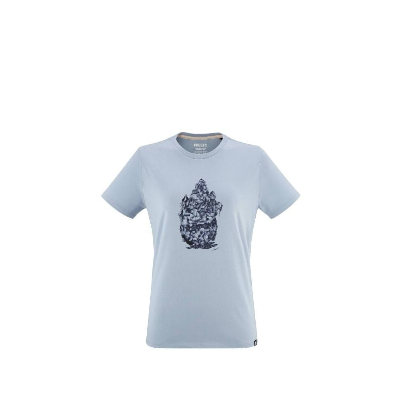MILLET CIMAICOLLAB TS SS W blue T-shirt