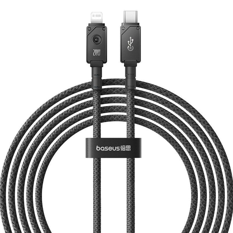 Baseus Unbreakable USB C-IP Cable 20W 2m (Black) In preparation Your Sports Performance