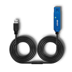 Lindy 43157 USB Cable USB 3.2 Gen 1 (3.1 Gen 1) 10m USB A Black Kable i adaptery/Kable USB Your Sports Performance