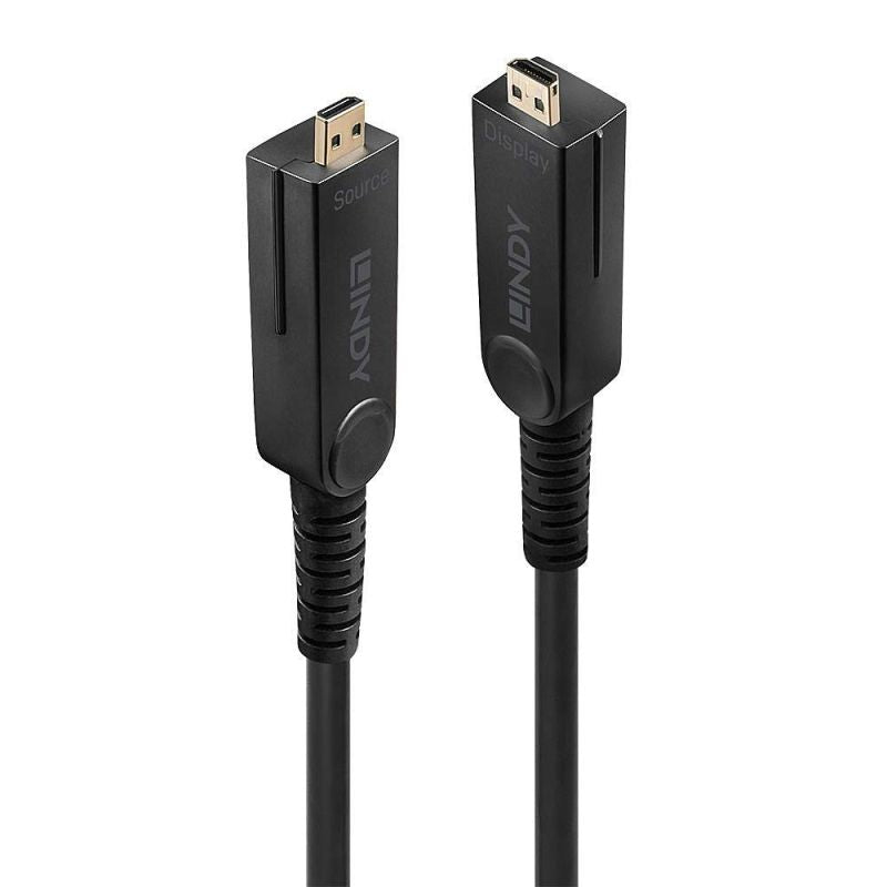 LINDY Micro-HDMI Hybrid Fiber Optic Cable 18G 10m Kable i adaptery/Kable HDMI Your Sports Performance