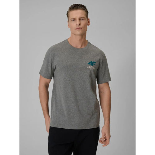 Men's regular plain T-shirt 4F 4FRSS26TTSHM3990-24M 4f