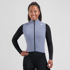 Rogelli DISTANCE II women's sweatshirt lilac-black 2XL Rogelli/Rower/Woman/Koszulki Długi Rękaw Your Sports Performance