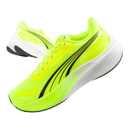 Puma Pounce Lite sports shoes, lightweight and comfortable, neon Puma