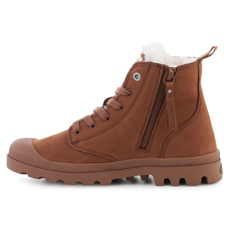 Palladium Pampa HI ZIP WL 95982-291-M Raw Brown Palladium