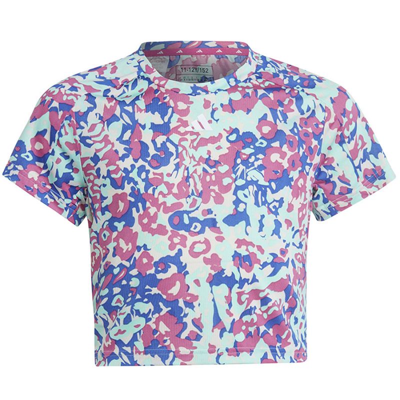 T-shirt adidas TR-ES Allover Print Jr. HR5804 Clothing/Lifestyle/T-shirts Adidas