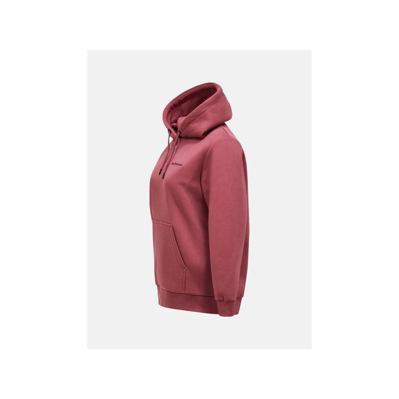 Women's PEAK PERFORMANCE W Original Small Logo Hoodie Red