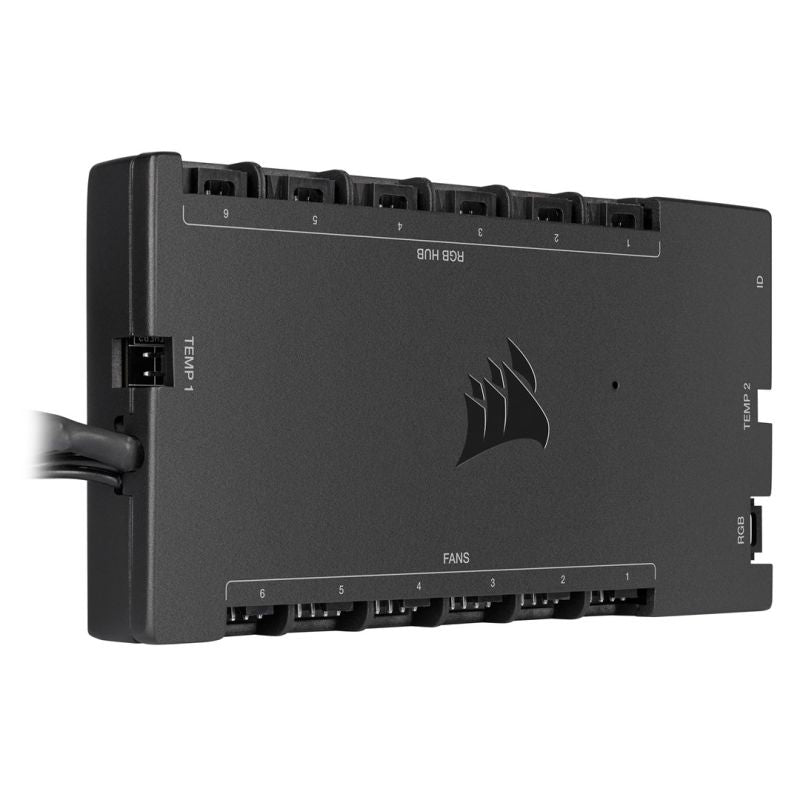 Corsair iCUE Commander Core XT RGB Controller, 6-Channel Fan Speed, Black Chłodzenie/Chłodzenie - akcesoria Your Sports Performance