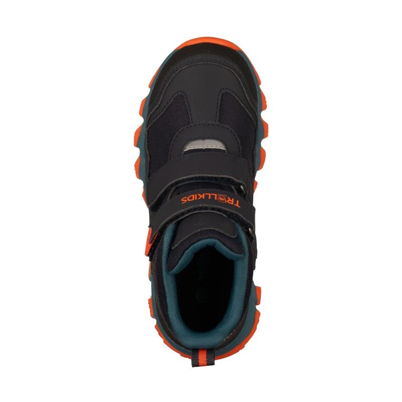 Trollkids Kids Kjerag Hiker black/stormy blue/flame orange (577-600)