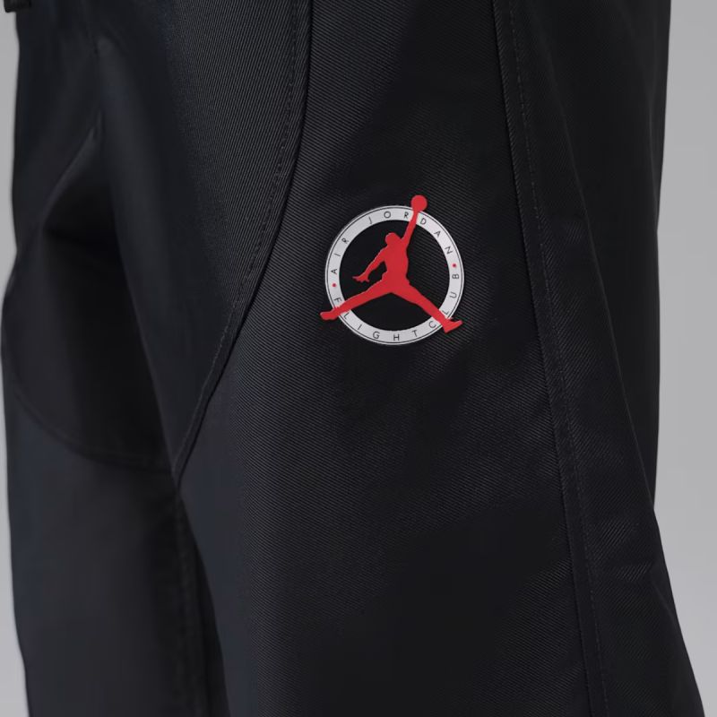 Air Jordan Flight Club Men's Twill Cargo Pants Black - IF1812-010