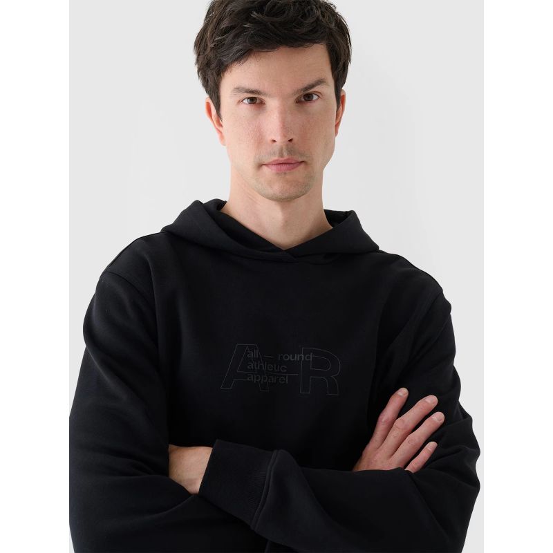 Men's sweatshirt with hood, open, 4F 4FRAW24TSWSM1816-20S *Kategoria tymczasowa Your Sports Performance
