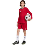 adidas Entrada 26 Long Sleeve Jersey Kids’ Shirt Red KF5878