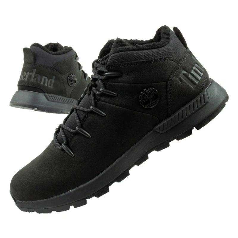 Timberland Men's Sprint Trekker Mid Insulated Hiking Boots, Black Timberland