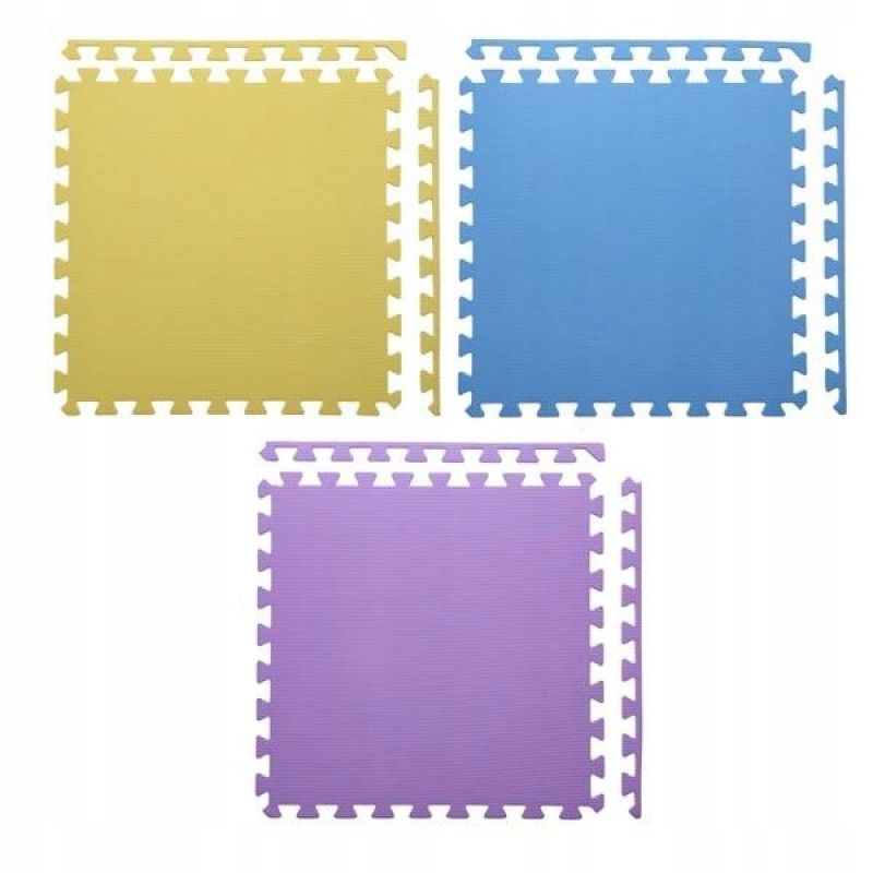 One Fitness MP10 Multipack Puzzle Mat Yellow-Blue-Purple In preparation Your Sports Performance