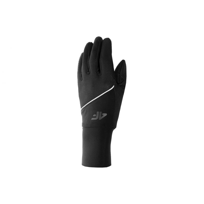 Gloves 4F H4Z22-REU007 black Clothing/Multisport Your Sports Performance